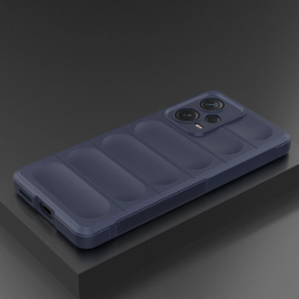 Pouzdro Magic Shield pro Xiaomi Redmi Note 12 Pro+ flexibilní pancéřový kryt modrý