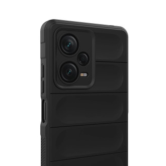 Pouzdro Magic Shield pro Xiaomi Redmi Note 12 Pro+ flexibilní pancéřový kryt modrý