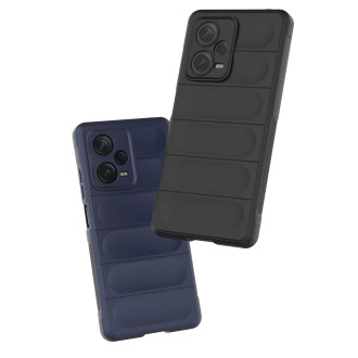 Pouzdro Magic Shield pro Xiaomi Redmi Note 12 Pro+ flexibilní pancéřový kryt modrý