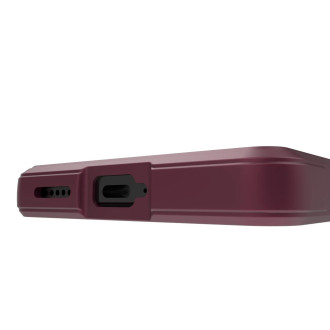 Pouzdro Magic Shield pro Xiaomi Redmi Note 12 Pro+ flexibilní pancéřový kryt vínové barvy