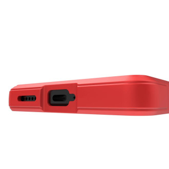 Pouzdro Magic Shield pro Xiaomi Redmi Note 12 Pro+ flexibilní pancéřový kryt červený