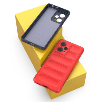 Pouzdro Magic Shield pro Xiaomi Redmi Note 12 Pro+ flexibilní pancéřový kryt černý