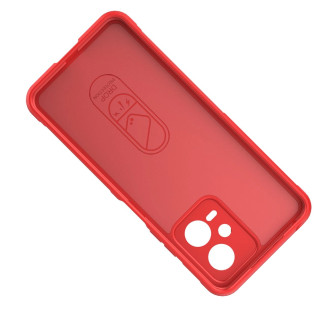 Magic Shield Case Cover pro Xiaomi Redmi Note 12 5G / Poco X5 5G Flexible Armour Cover Burgundy