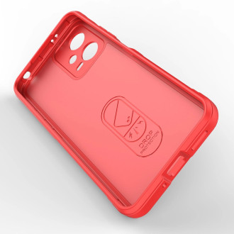 Pouzdro Magic Shield pro Xiaomi Redmi Note 12 5G / Poco X5 5G Flexible Armor Cover Red