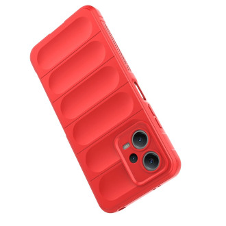 Pouzdro Magic Shield pro Xiaomi Redmi Note 12 5G / Poco X5 5G Flexible Armor Cover Red