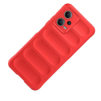 Pouzdro Magic Shield pro Xiaomi Redmi Note 12 5G / Poco X5 5G Flexible Armor Cover Red