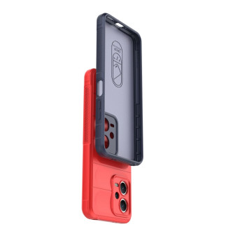 Pouzdro Magic Shield pro Xiaomi Redmi Note 12 5G / Poco X5 5G Flexible Armor Cover Red