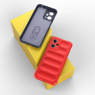 Pouzdro Magic Shield pro Xiaomi Redmi Note 12 5G / Poco X5 5G Flexible Armor Cover Red