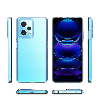 Ultra Clear 0,5mm pouzdro pro Xiaomi Redmi Note 12 Pro+ tenký kryt průhledný