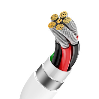 Rychlý nabíjecí kabel Baseus Superior Series USB-A - USB-C 100W 480Mbps 2m bílý