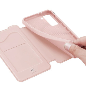 DUX DUCIS Skin X Bookcase type case for Samsung Galaxy S21+ 5G (S21 Plus 5G) pink