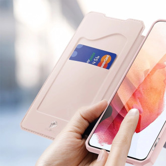 DUX DUCIS Skin X Bookcase type case for Samsung Galaxy S21+ 5G (S21 Plus 5G) pink