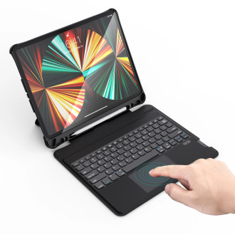 Choetech Keyboard Case Cover for iPad Pro 12.9´ 2020 / 2021 Wireless Bluetooth Keyboard Black (BH-015)
