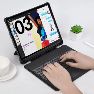 Choetech Keyboard Case Cover for iPad Pro 12.9´ 2020 / 2021 Wireless Bluetooth Keyboard Black (BH-015)