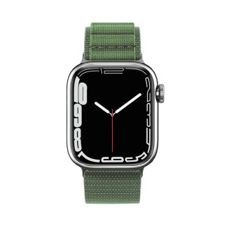 Řemínek s alpskou ocelovou přezkou pro Apple Watch 38/40/41 mm - zelený