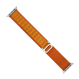 Řemínek s alpskou ocelovou přezkou pro Apple Watch 38/40/41 mm - oranžový