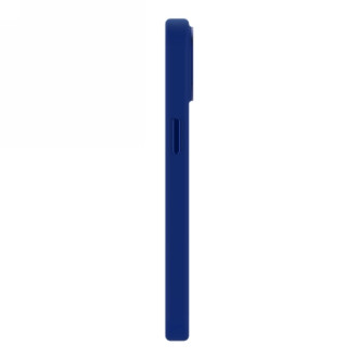 Dekódované silikonové pouzdro s MagSafe pro iPhone 15 Plus - modré