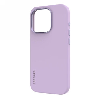 Dekódované silikonové pouzdro s MagSafe pro iPhone 15 Pro Max - levandule