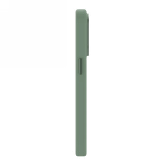 Dekódované silikonové pouzdro s MagSafe pro iPhone 15 Pro Max - zelené