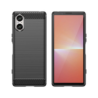 Karbonové pouzdro pro Sony Xperia 5 V - černé