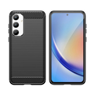 Karbonové pouzdro pro Samsung Galaxy A35 - černé