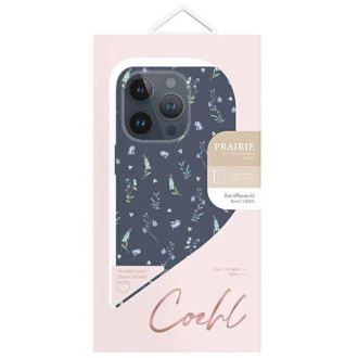 Pouzdro Uniq Coehl Prairie pro iPhone 15 Pro Max - tmavě modrá