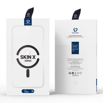 Dux Ducis Skin X Pro pouzdro s klopou a magnetickým kroužkem pro Samsung S24 Ultra - černé