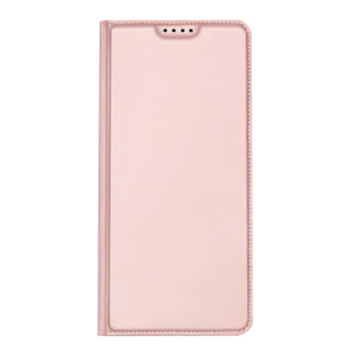Dux Ducis Skin Pro pouzdro s klopou a slotem na kartu pro Xiaomi Redmi Note 13 5G - růžové