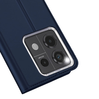Dux Ducis Skin Pro pouzdro s klopou a slotem na kartu pro Xiaomi Redmi Note 13 Pro 5G - modré