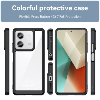 Outer Space Case s gelovým rámečkem pro Xiaomi Redmi Note 13 Pro - černý