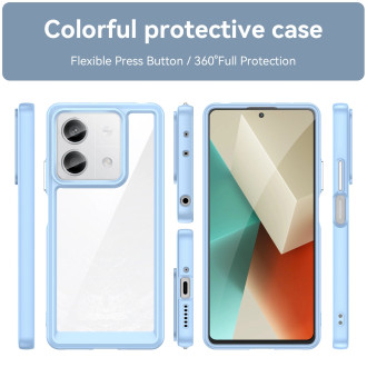 Outer Space Case s gelovým rámečkem pro Xiaomi Redmi Note 13 5G - modrý