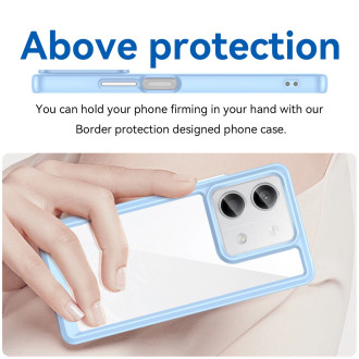 Outer Space Case s gelovým rámečkem pro Xiaomi Redmi Note 13 5G - modrý