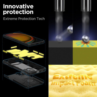 Pouzdro Spigen Tough Armor pro Samsung Galaxy XCover 7 - černé