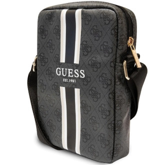 Taška Guess 4G Stripes na 8&quot; tablet - černá