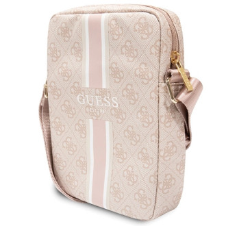 Taška Guess 4G Stripes na 8&quot; tablet - růžová