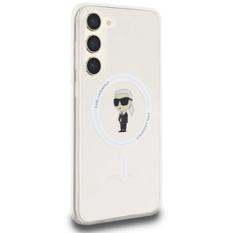 Karl Lagerfeld IML Ikonik MagSafe pouzdro pro Samsung Galaxy S23+ - průhledné