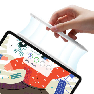 Stylus Baseus Smooth Writing 2 Overseas Edition s aktivním hrotem pro iPad s vyměnitelným hrotem – bílý