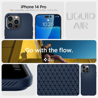 Spigen LIQUID AIR IPHONE 14 PRO NAVY BLUE