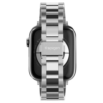 Spigen MODERN FIT BAND Apple Watch 4 / 5 / 6 / 7 / 8 / SE (38 / 40 / 41MM) STŘÍBRNÉ