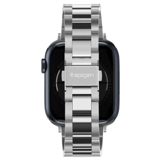 Spigen MODERN FIT BAND Apple Watch 4 / 5 / 6 / 7 / 8 / SE (38 / 40 / 41MM) STŘÍBRNÉ