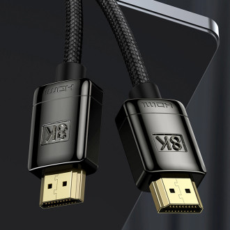 Kabel Baseus High Definition Series HDMI 2.1 8K 2m - černý