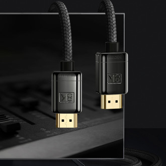 Kabel Baseus High Definition Series HDMI 2.1 8K 2m - černý