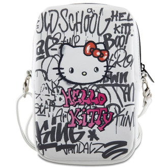 Hello Kitty Graffiti taška Kitty Head - bílá