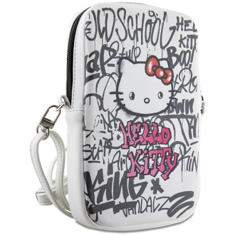 Hello Kitty Graffiti taška Kitty Head - bílá