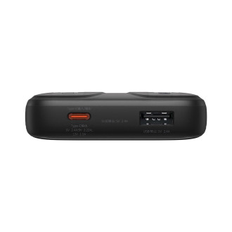 Powerbanka Baseus Comet Series s displejem 10000mAh 22,5W - černá + USB-A / USB-C kabel