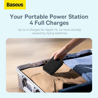 Baseus Magnetic Mini 20000 mAh 20W Powerbanka - černá + USB-C / USB-C kabel