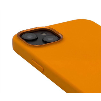 Dekódované silikonové pouzdro s MagSafe pro iPhone 13 / iPhone 14 - oranžové