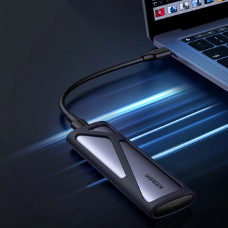 Ugreen M.2 SSD Drive Enclosure USB 3.2 Gen 2 (SuperSpeed USB 10 Gbps) šedá (CM400 90264)