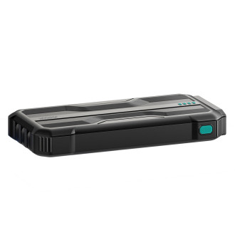 Powerbanka 10000mAh Joyroom JR-L016 s vestavěnými kabely USB-C/micro USB/ Lightning – černá