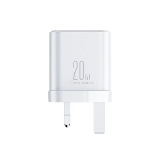 UK Joyroomoom FlashSeries JR-TCF05 20W USB-A USB-C nabíječka – bílá